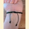 Bracelet rocailles vert