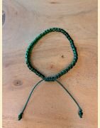 Bracelet rocailles vert