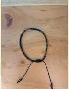 Bracelet rocailles irisé