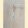 Boucles d'oreilles Chute de pierre et de cristal howlite