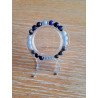 Bracelet en sodalite et angélite