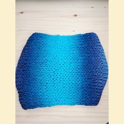 Bandeau bleu fil turquoise