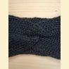 Bandeau métallico noir enfant