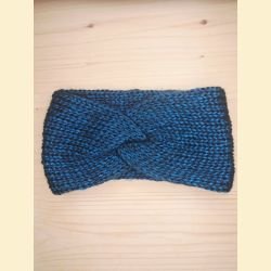 Bandeau metallico bleu flash enfant