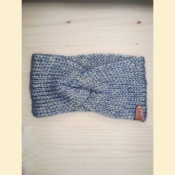 Bandeau metallico bleu doré enfant