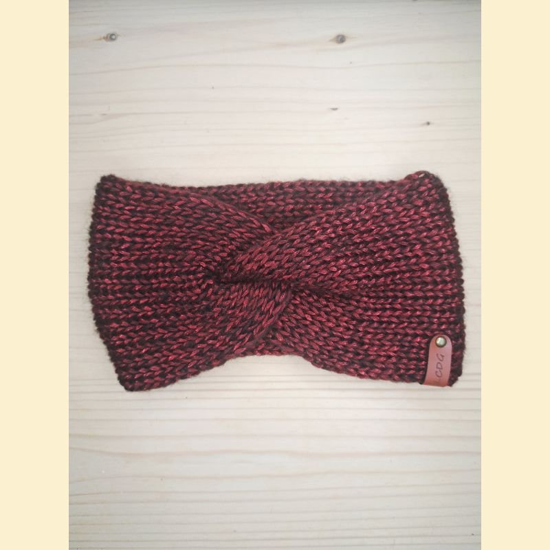 Bandeau metallico rouge enfant