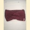 Bandeau metallico rouge enfant