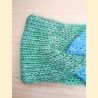 Bandeau bleu et vert dégradé enfant