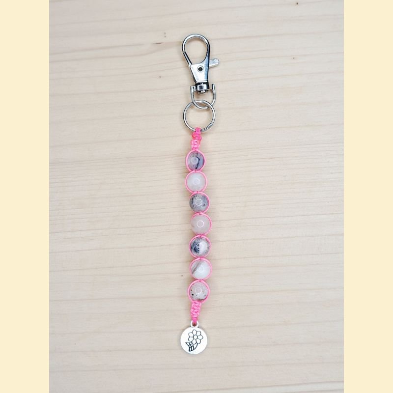 Porte-clés Fleur de Douceur