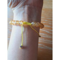 Bracelet en citrine