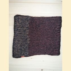 Tour de cou metallico duo de brun