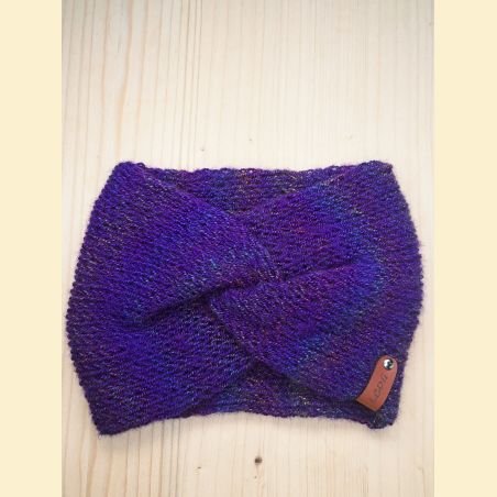 Bandeau mauve irisé