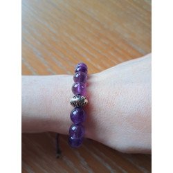 Bracelet en améthyste