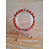 Bracelet en jaspe rouge