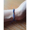 Bracelet "minéral étincelant" sodalite