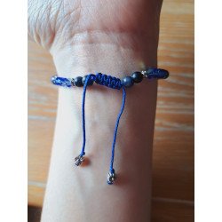 Bracelet "minéral étincelant" sodalite