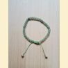 Bracelet "minéral fin" aventurine verte