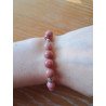 Bracelet en rhodonite