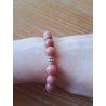 Bracelet en rhodonite