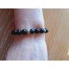 Bracelet en obsidienne