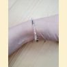 Bracelet "minéral et cristal" cristal de roche