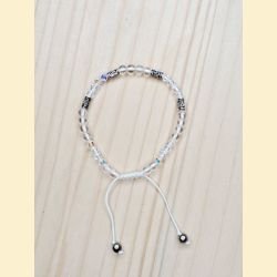 Bracelet "minéral et cristal" cristal de roche