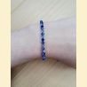 Bracelet cristal bleu