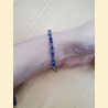 Bracelet cristal bleu