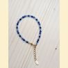 Bracelet cristal bleu