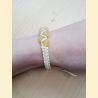 Bracelet bohème aventurine