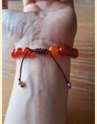 Bracelet en cornaline