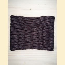 Tour de cou metallico brun