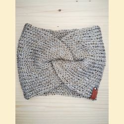 Bandeau metallico sable