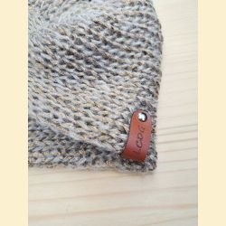 Bandeau metallico sable