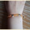 Bracelet en aventurine orange