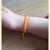 Bracelet en aventurine orange