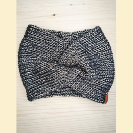 Bandeau metallico taupe