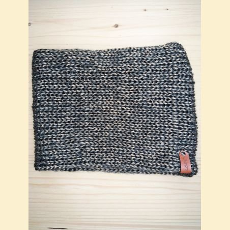 Tour de cou metallico taupe