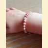 Bracelet en rhodonite