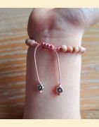 Bracelet en rhodonite