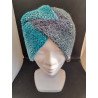 Headband gris et turquoise