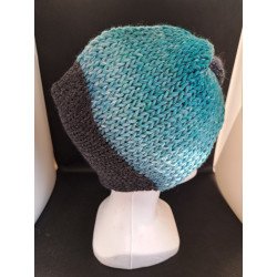 Headband gris et turquoise