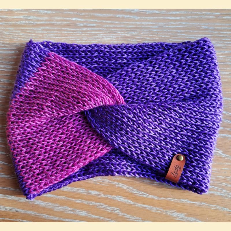 Headband mauve Headband mauve