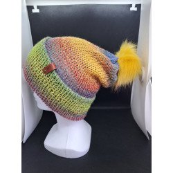 Bonnet multicolore