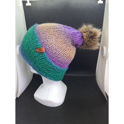 Bonnet multicolore